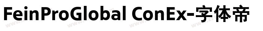 FeinProGlobal ConEx字体转换